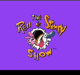 Ren & Stimpy Show, The - Buckeroos! (USA) Title Screen